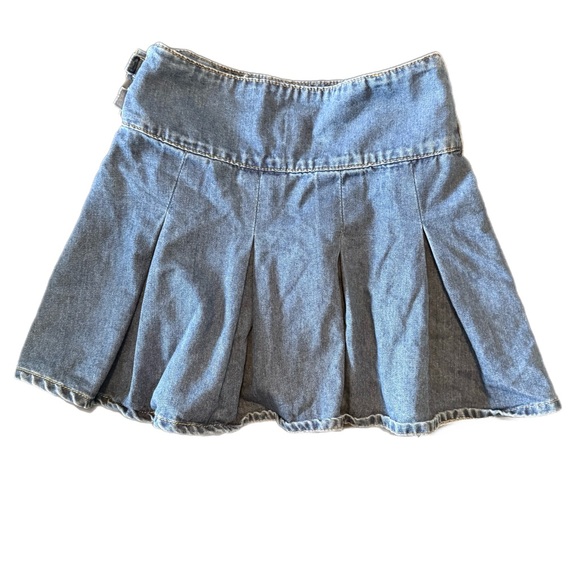 Princess Polly Blue Denim Y2K Skater Skirt *Please see measurements* - Picture 7 of 10